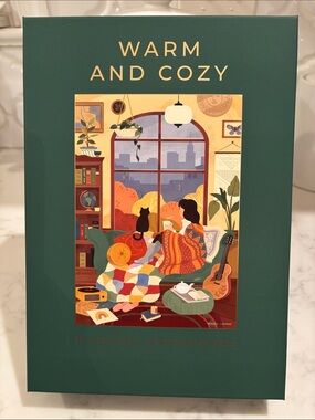 Warm And Cozy Hobbry 500 Piece Puzzle - Green Box